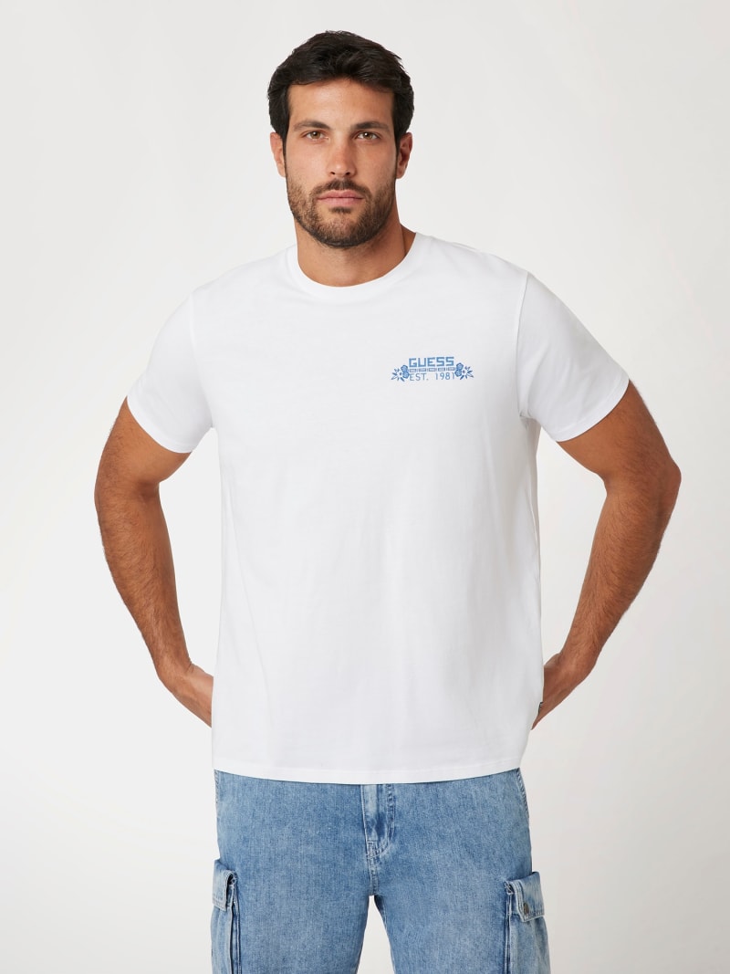 T Shirt Print auf der Ruckseite