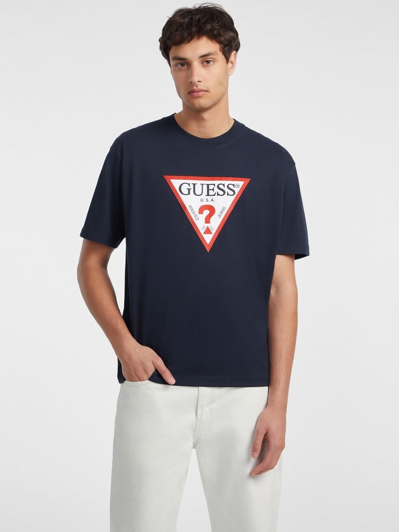 T shirt logo guess new arrivals