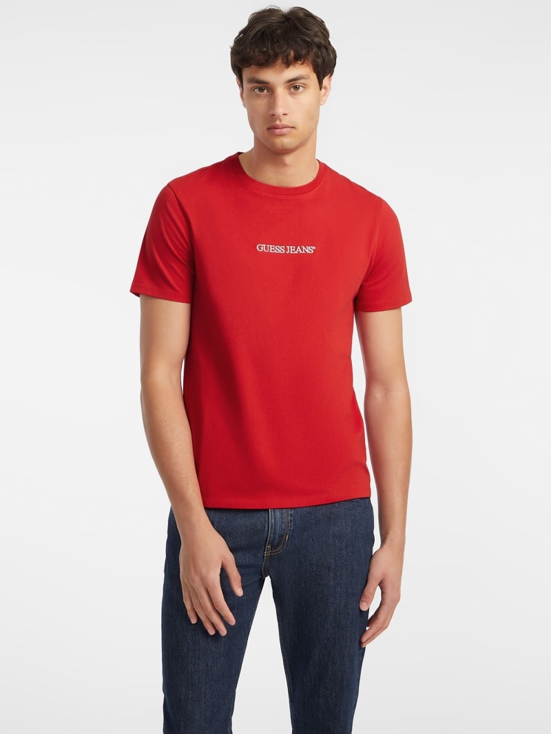 Slim Embroidered Logo Tee