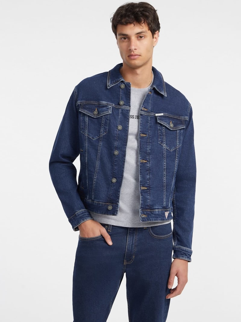 GUESS® Slim Denim Trucker Jacket