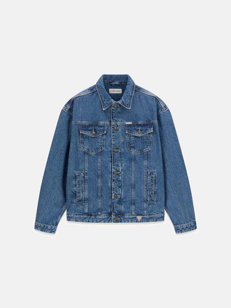 GUESS® Oversized Denim Trucker Jacket