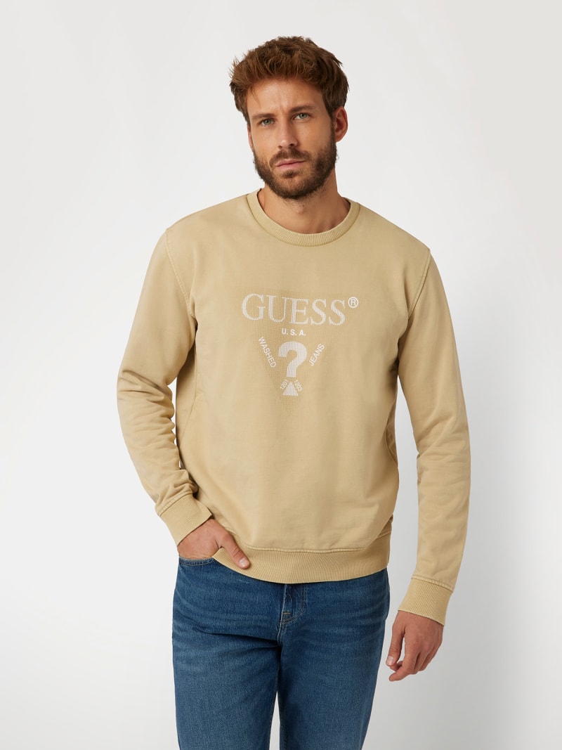 Triangle logo sweatshirt