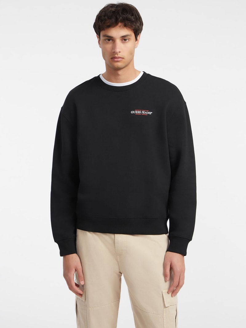 Guess black sweatshirt outlet