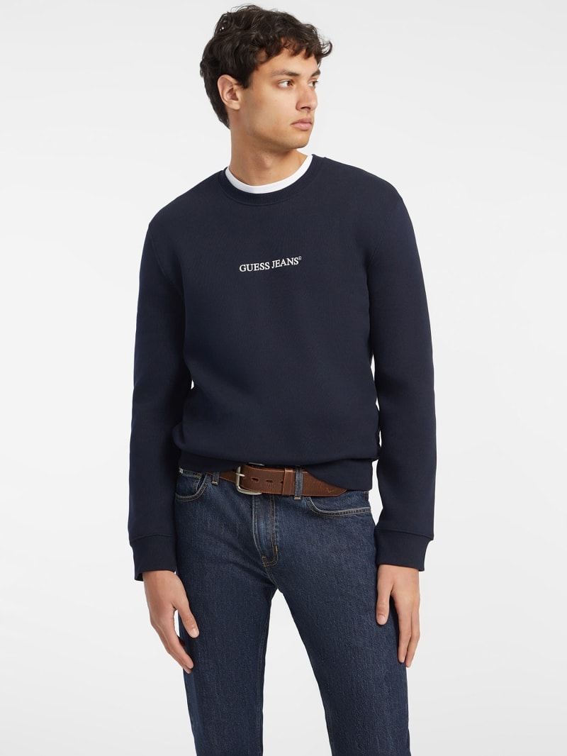 Slim Embroidered Sweatshirt Men GUESS Jeans