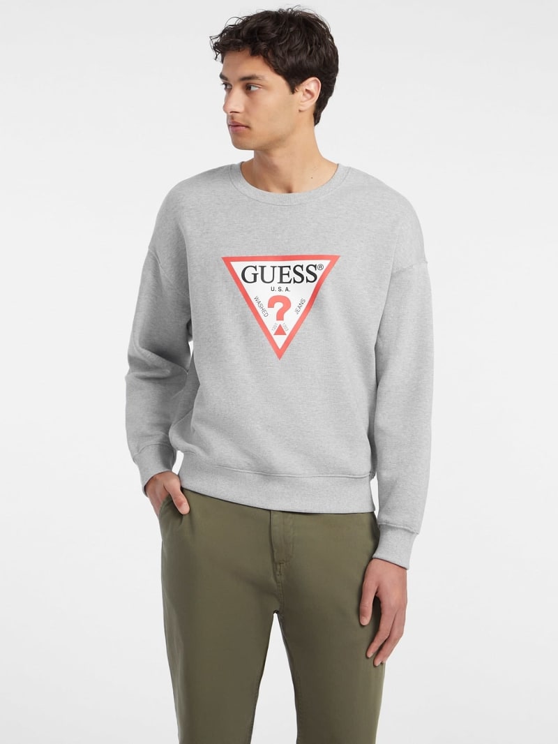 Guess grey sweatshirt hotsell