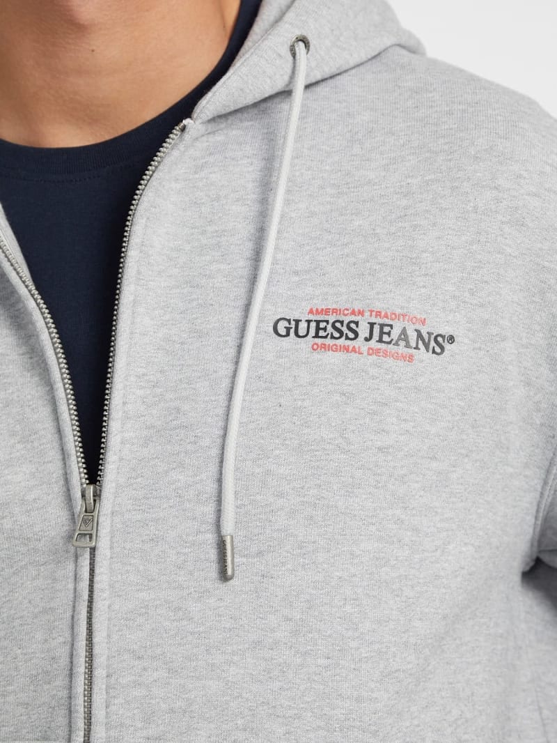 【GUESS】ミニ バーシティ ロゴ レギュラー ジップアップ G14 Slim Jeans | GUESS Jeans