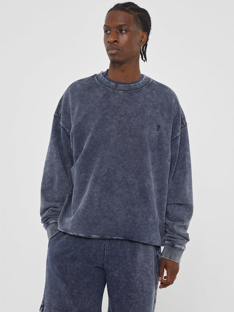 Sweat shirt effet use