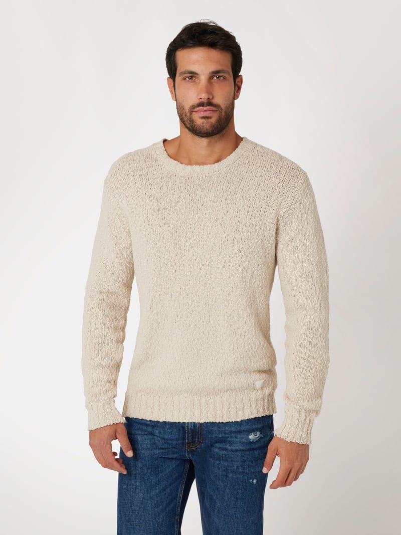 Guess crew neck sweater store