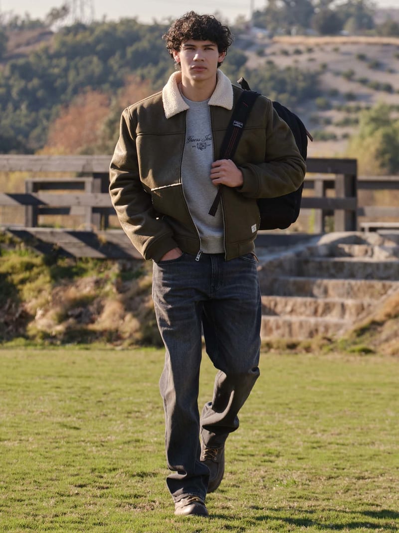 Bomber in pelliccia sintetica Uomo GUESS Jeans®