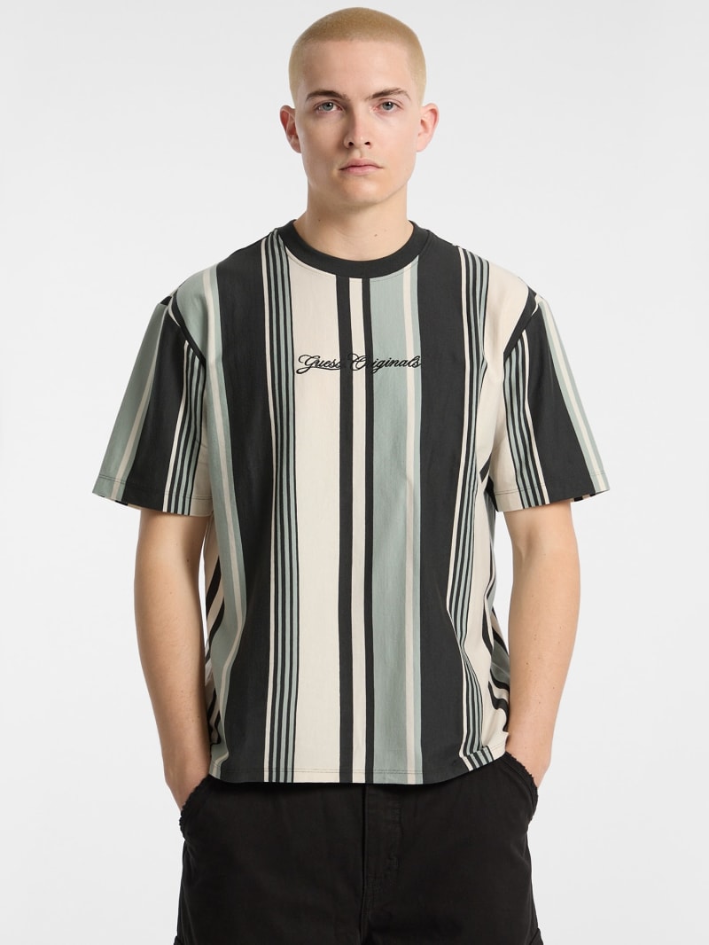 Blusa Striped Tee Camiseta Guess Rayas GUESS® Camiseta A Rayas Hombre