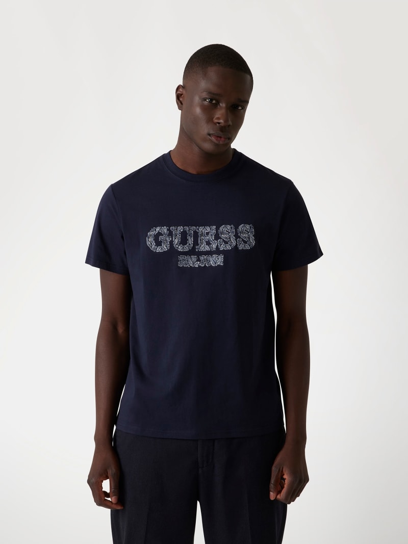 Embroidered logo t shirt