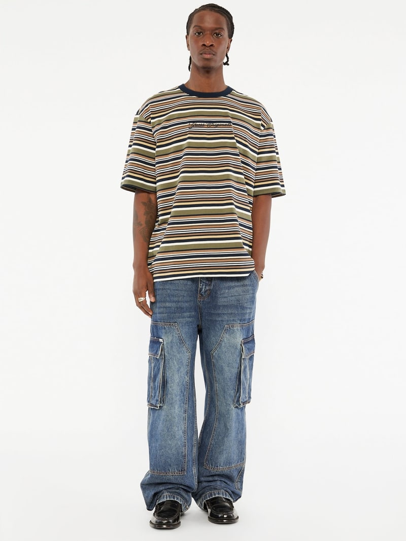 Tee shirt guess homme rayure store