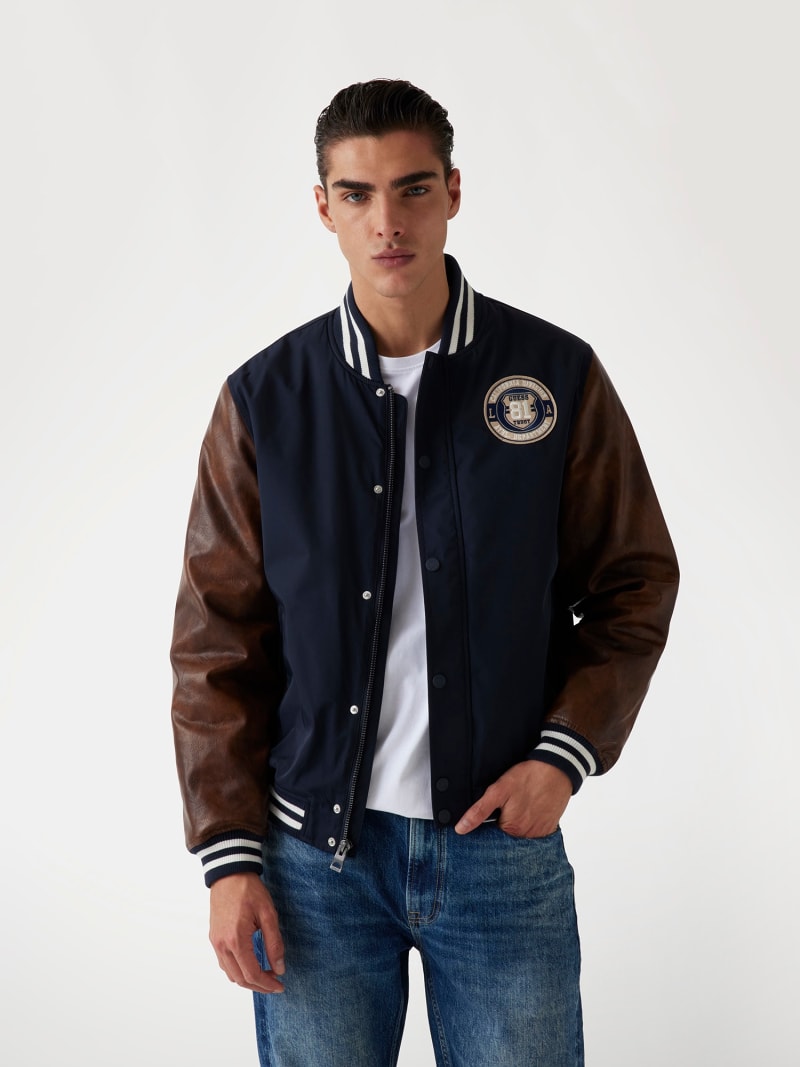 Varsity jacket guess outlet