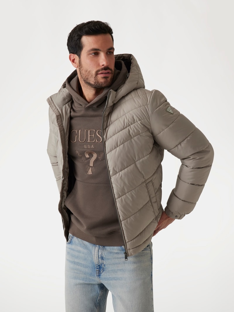 Lightweight puffer jacket