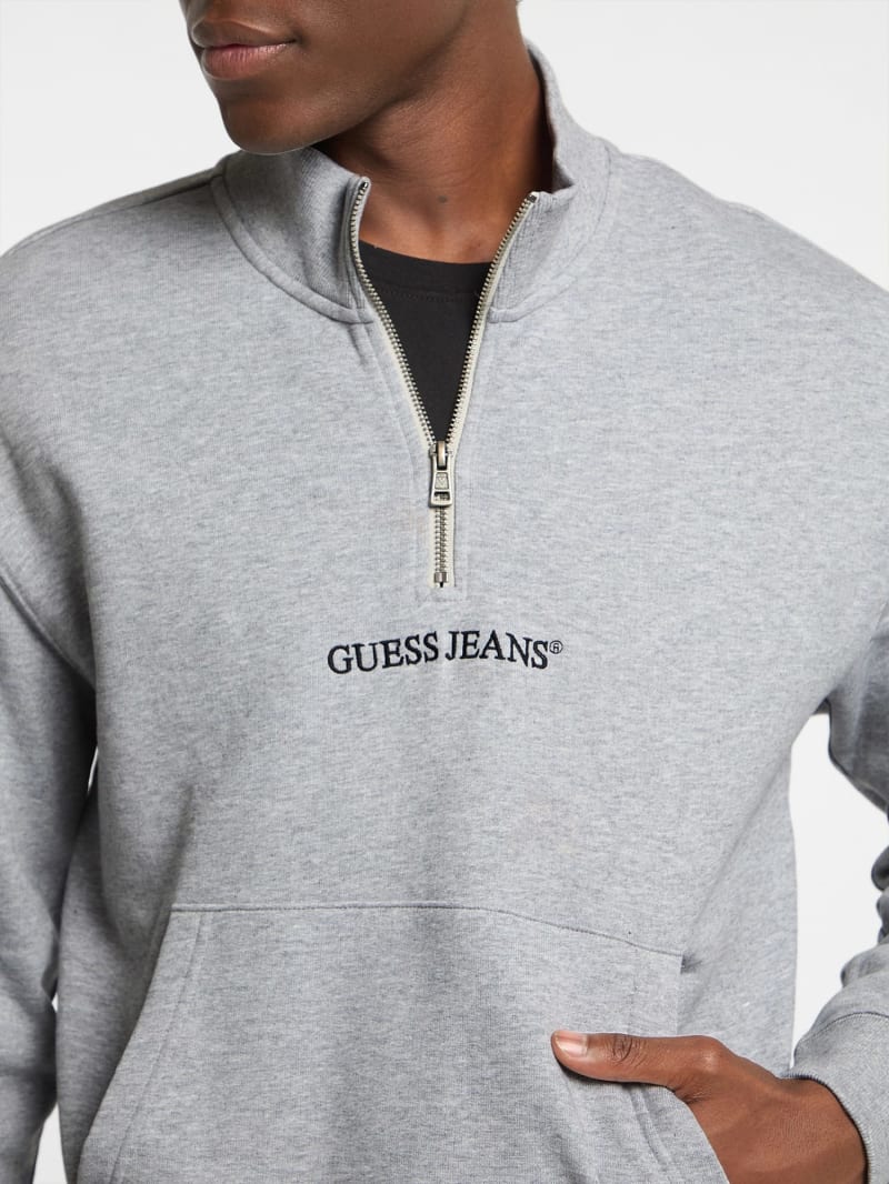 Half Zip Logo Sweater