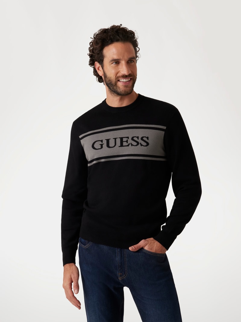 ★BTS着用★LAUL★OVER FIT TWO TONE CREWNECK_BLACK ☆BTS着用☆LAUL☆OVER FIT TWO TONE CREWNECK_BLACK