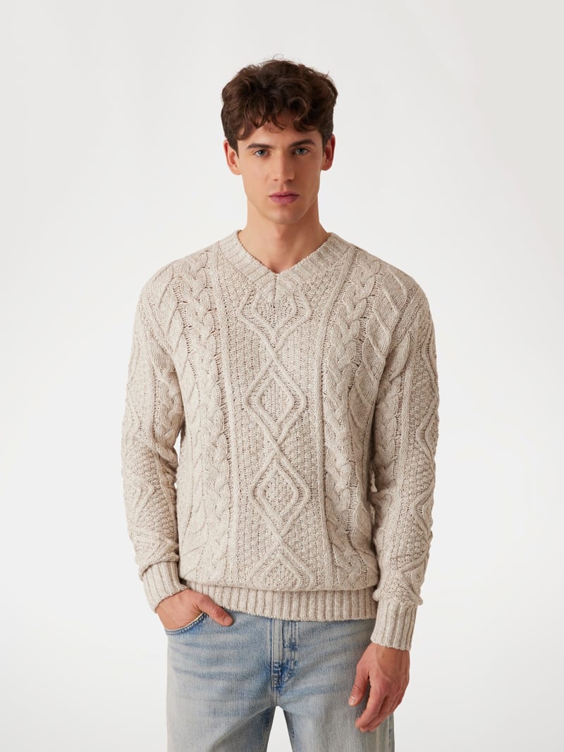Maglione Maglie Guess Uomo GUESS® Maglione A Trecce Uomo