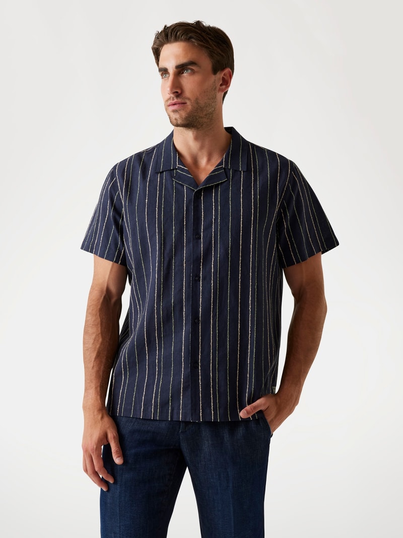 GUESS® Camisa a rayas Hombre