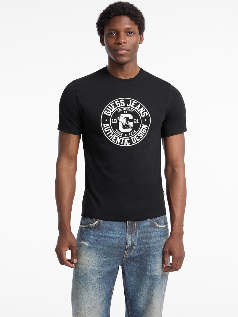 Camiseta estampada corte regular Hombre GUESS Jeans®