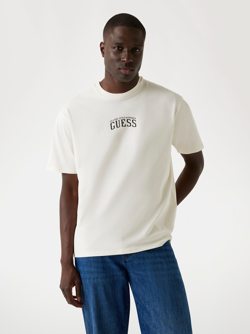 GUESS® T-shirt geborduurd logo Heren