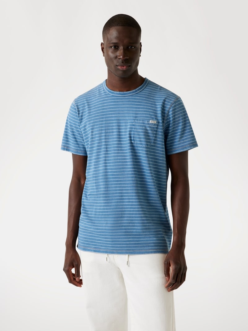 Mano Guess Camisa Guess Hombre Rayas Camisa Guess Estilo Hombre