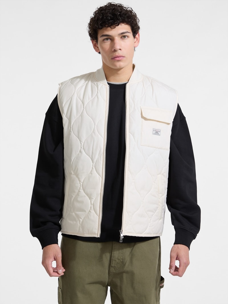 Veste sans manches matelassée Homme GUESS Jeans®