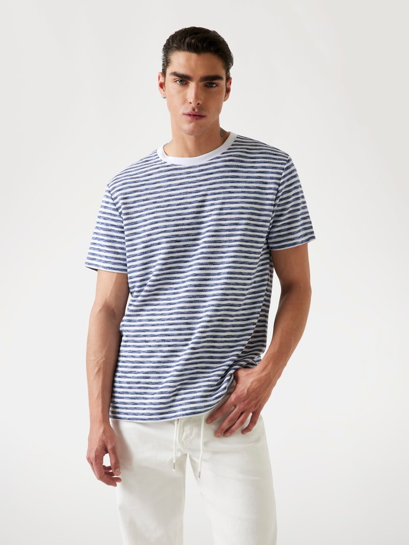 Shirt Camiseta Hombre Rayas Verticales Shirt Camiseta Hombre Guess