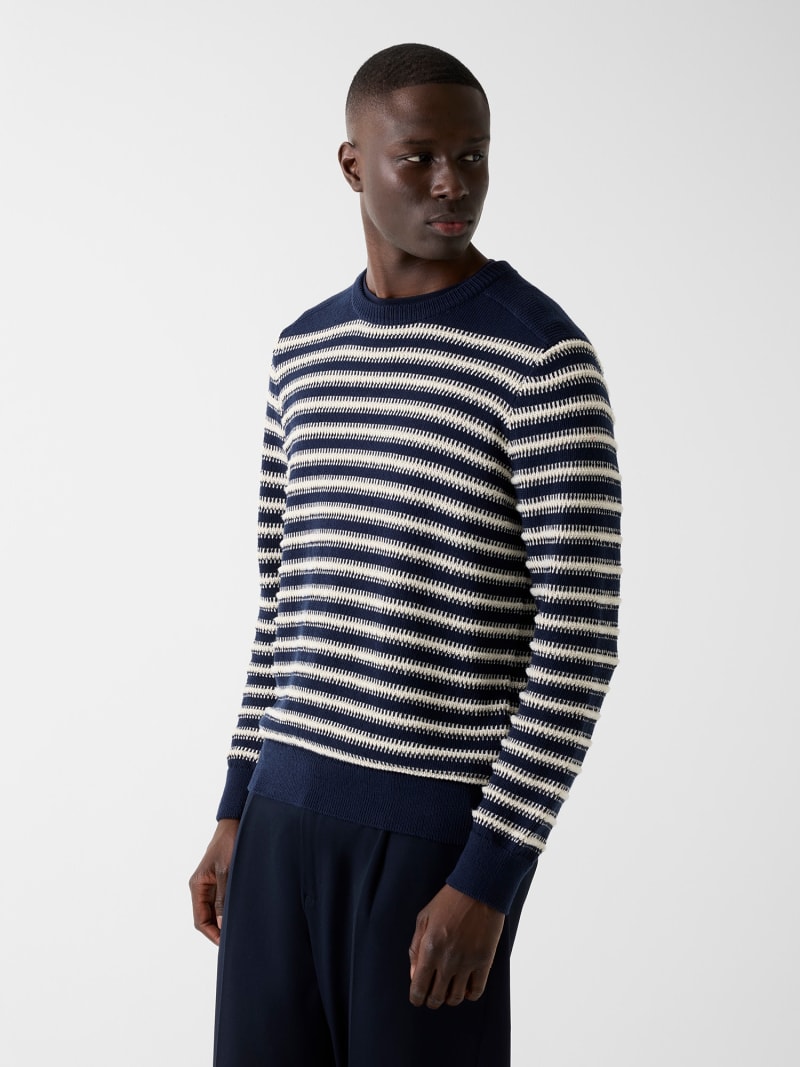 Pull Rayé Pour Homme Next – Taille L – Occasion En Très Bon état