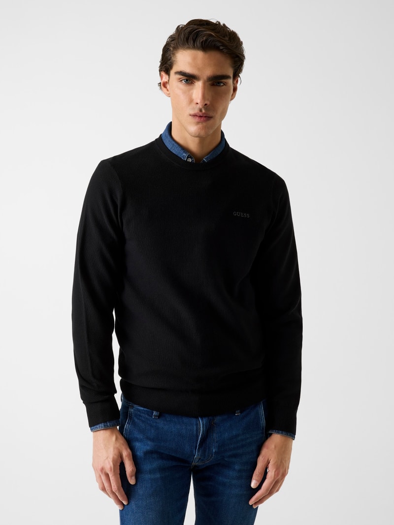 ミン①JBL4319 GUESS® Lyocell blend sweater Men