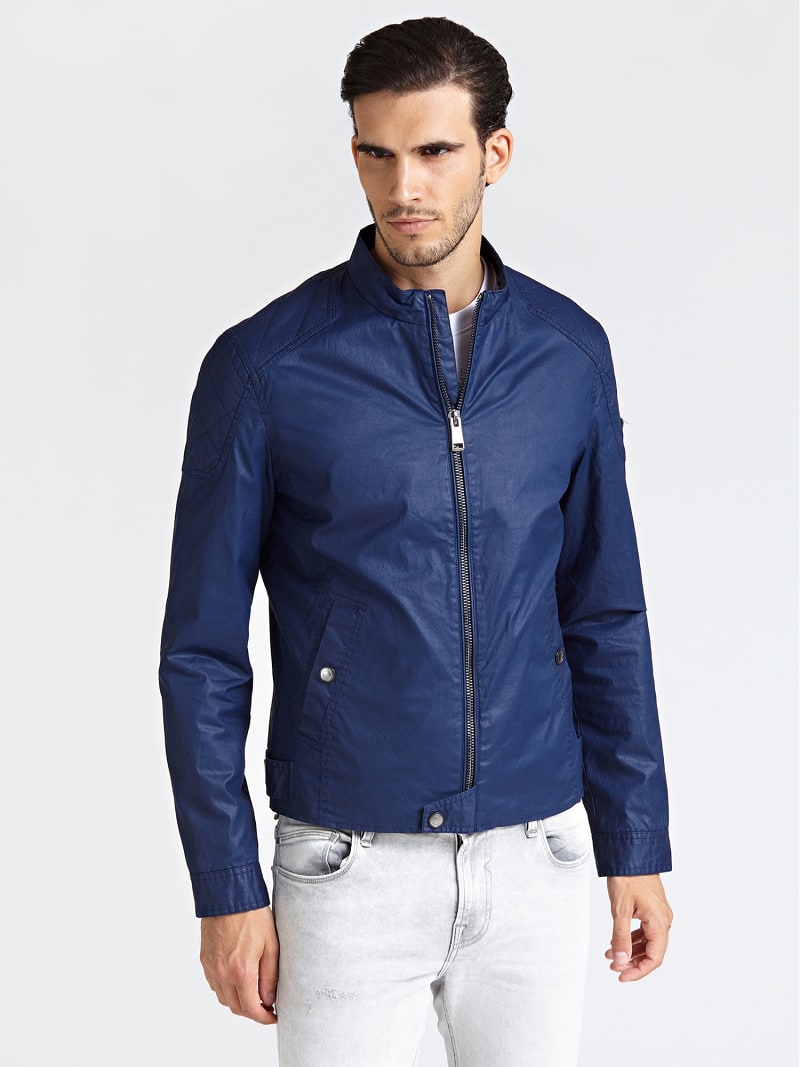 Guess coated look jacket clearance