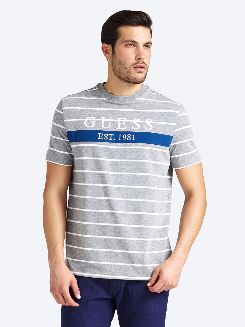 guess motif t shirt