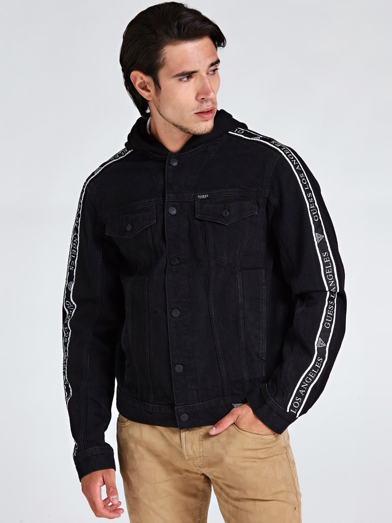 denim jacket stripes