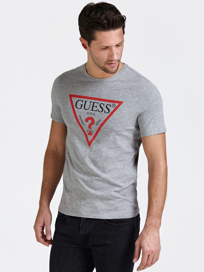 T-SHIRT LOGODREIECK VORN | Guess 
