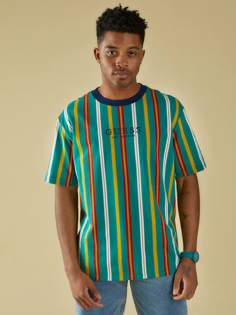 Görmek kaçış geçit töreni guess jeans camiseta rayas - aliburyansalonu.com