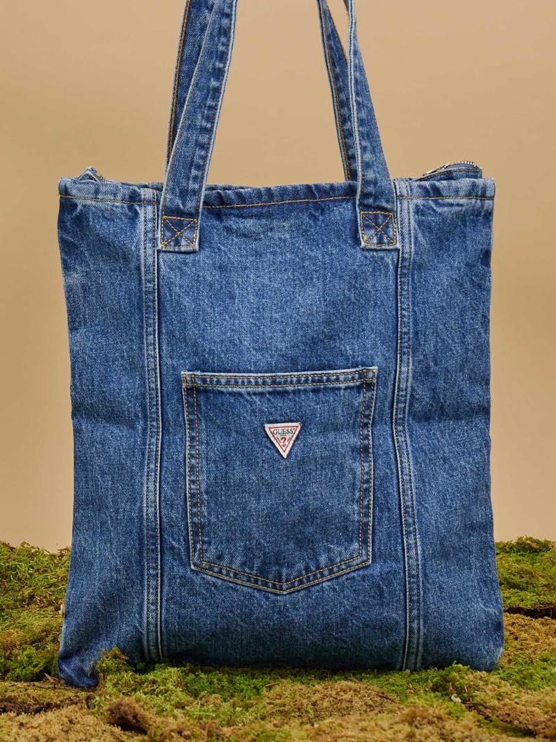 Tote bag denim discount