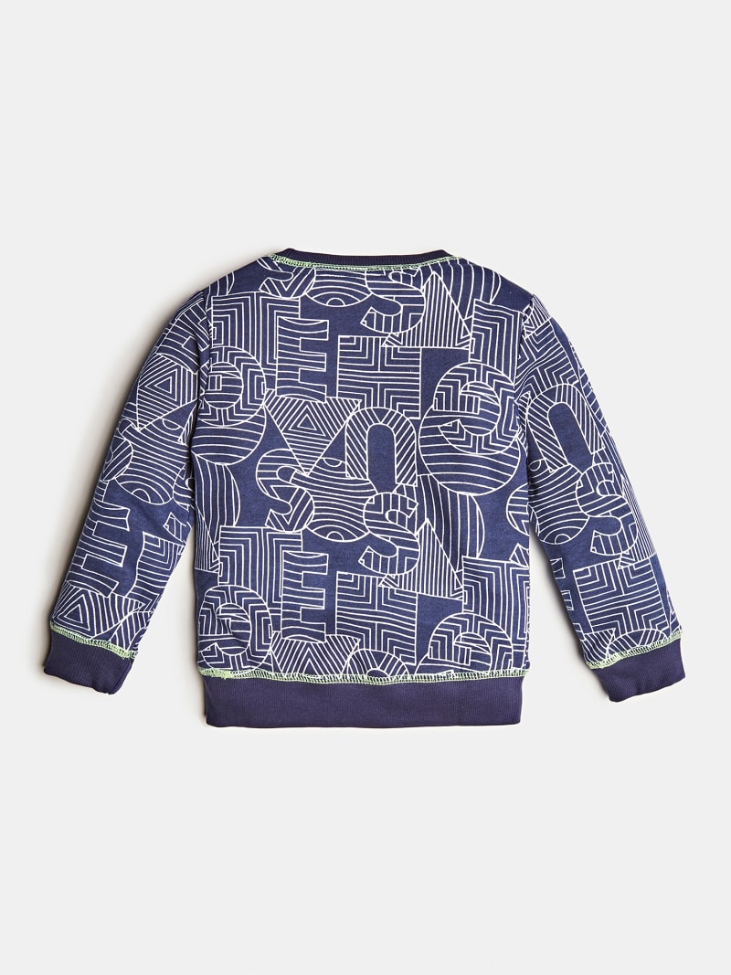 All over print sweatshirt clearance