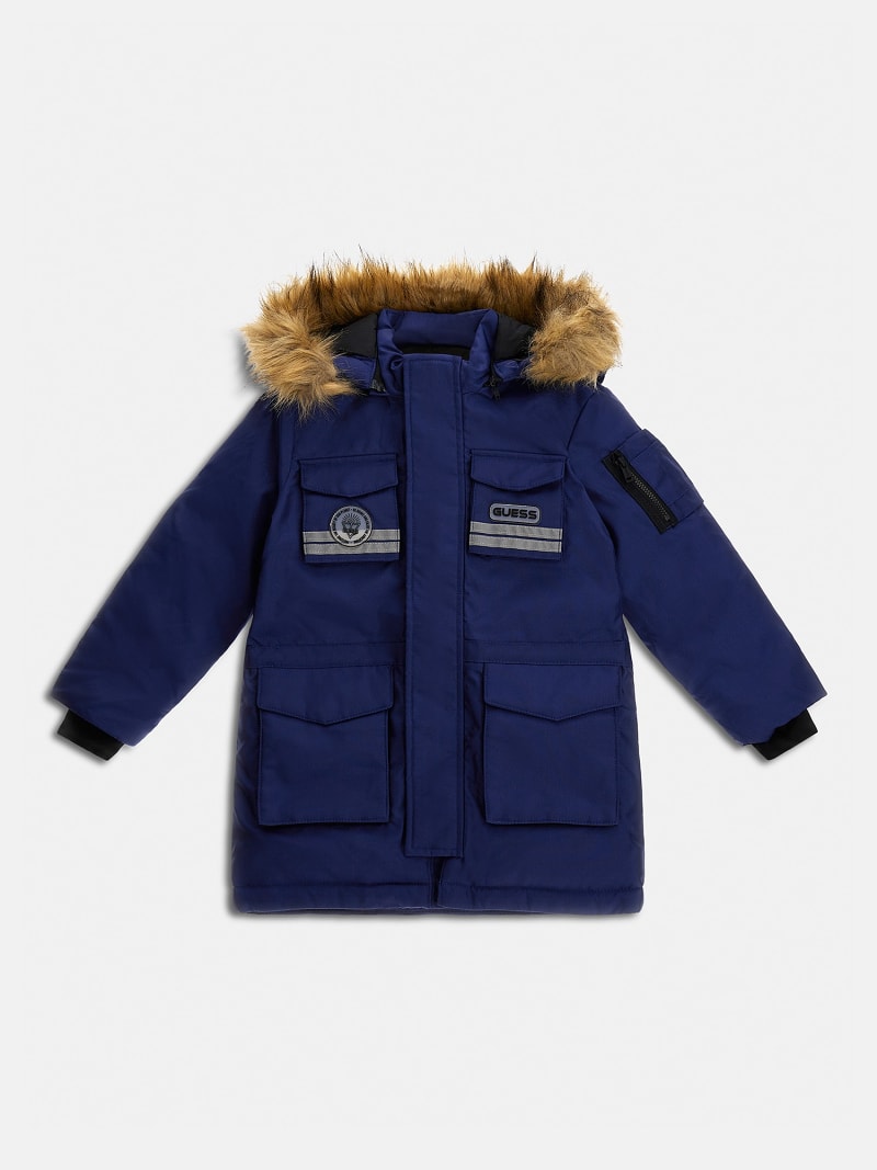 Parka met capuchon