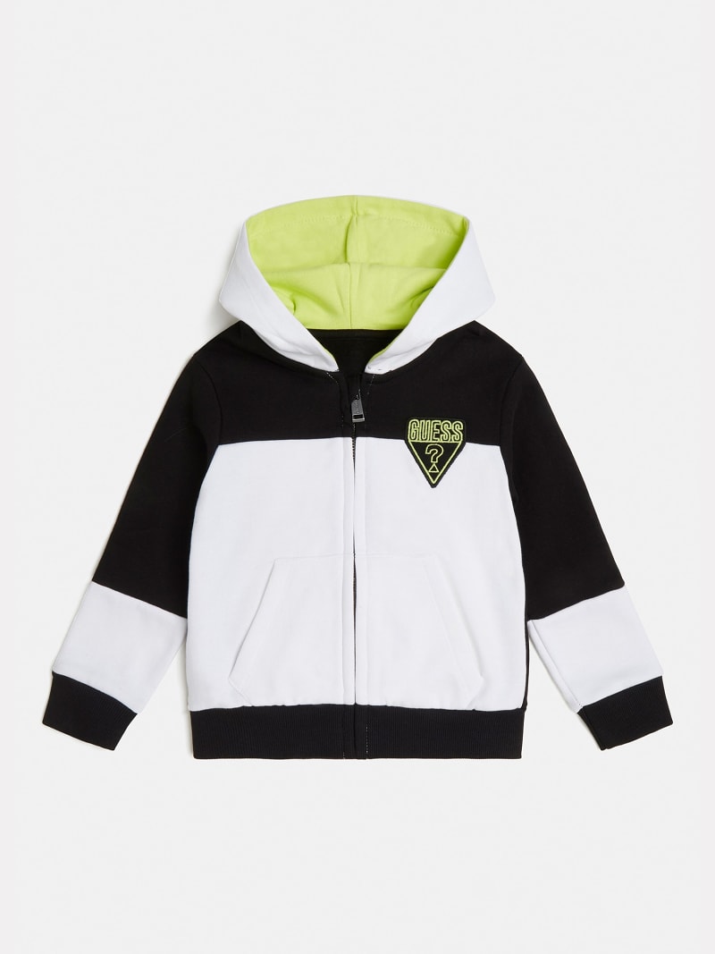 GUESS Color block hooded sweatshirt
