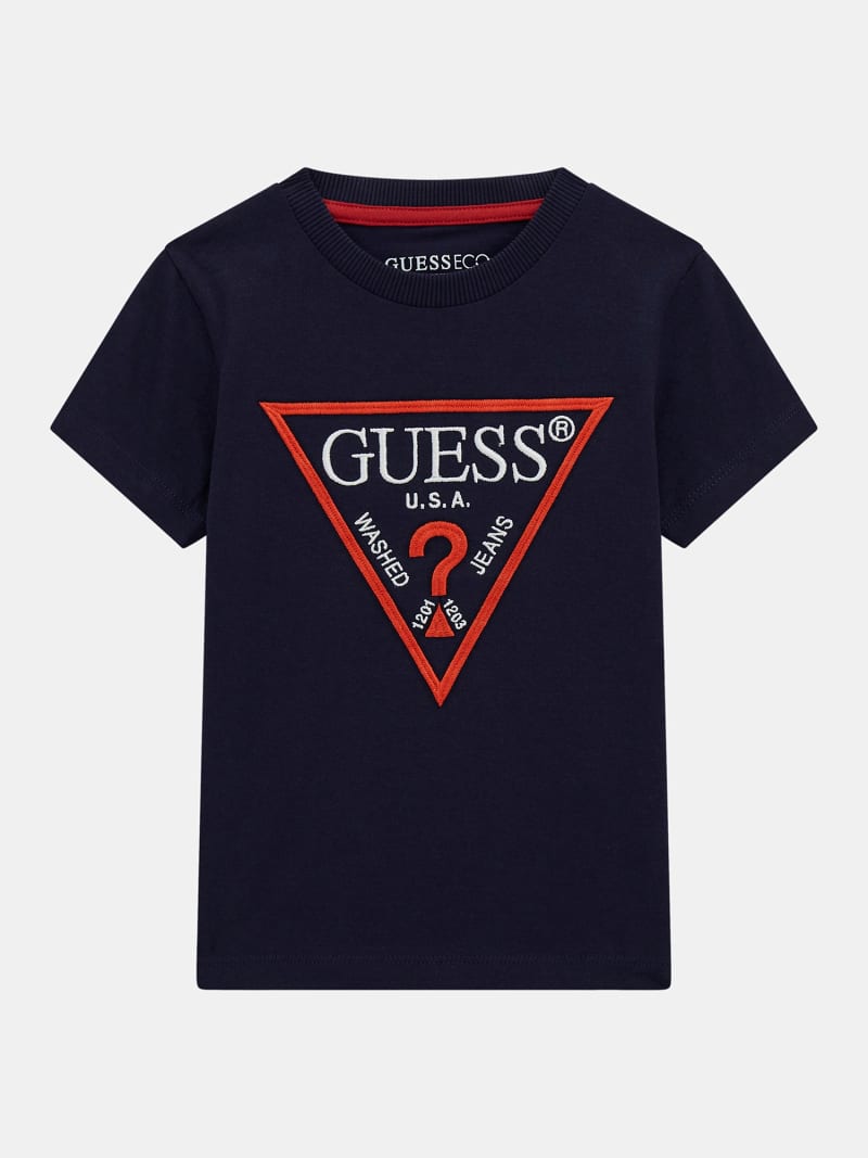 Logo embroidery t shirt