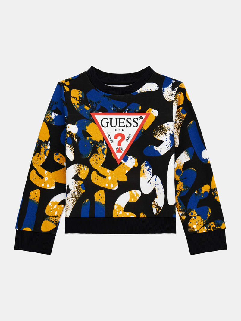 All over print sweatshirt top