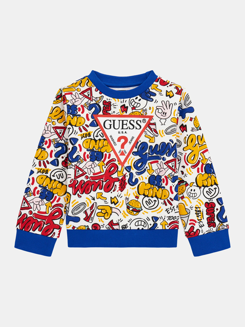 Felpa guess bambino sale