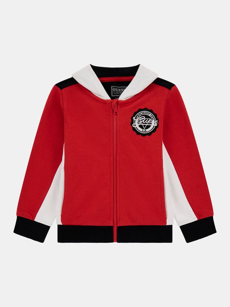 Guess color block sweatshirt outlet