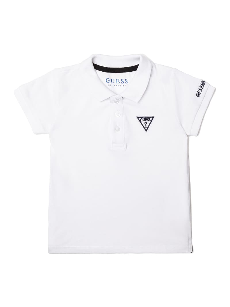 mund Tag væk Diskret FRONT LOGO POLO | Guess Official Online Store