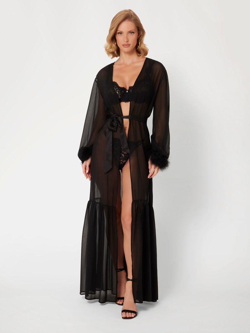 Chiffon nightdress best sale