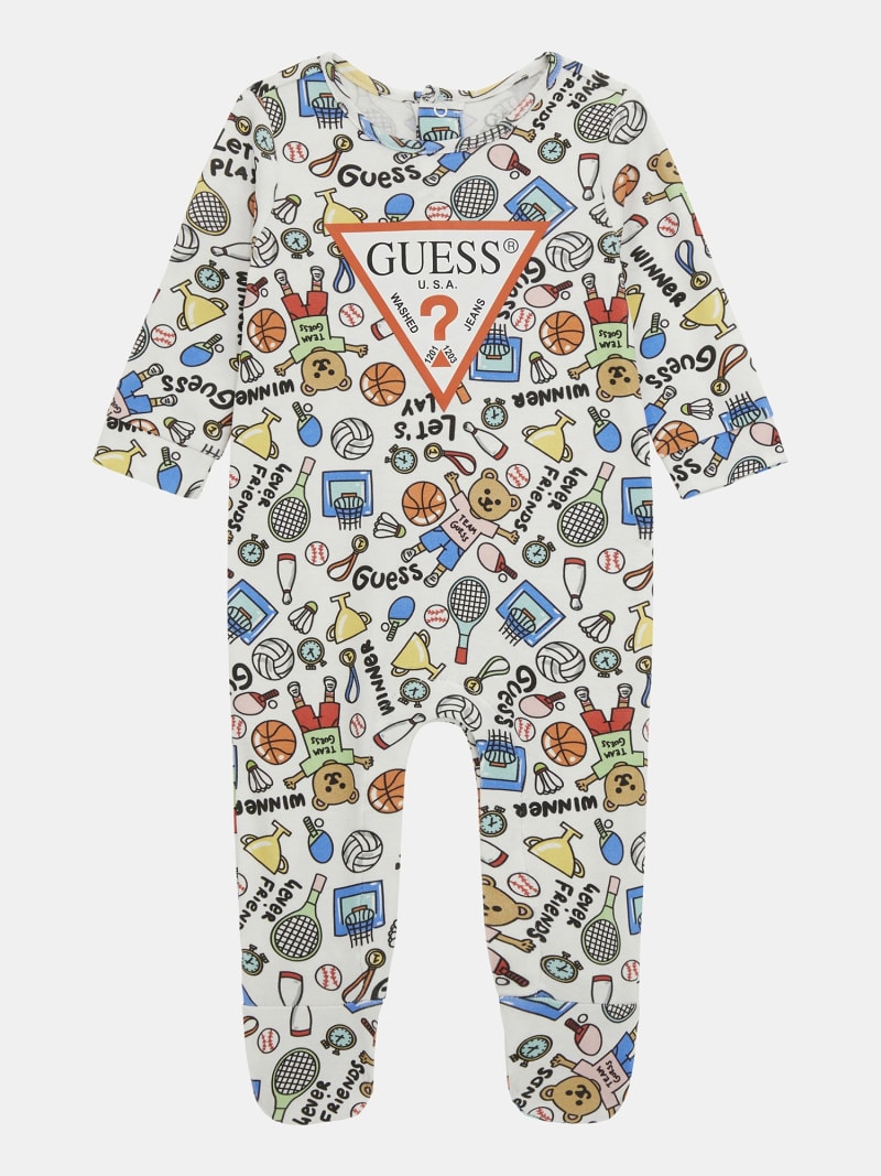 GUESS Kids All over print overall Boys
