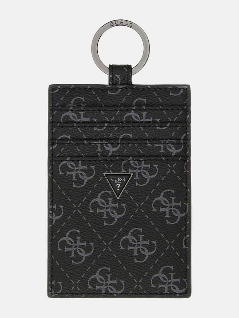 GUESS® Leather Milano Neck Card Holder Men