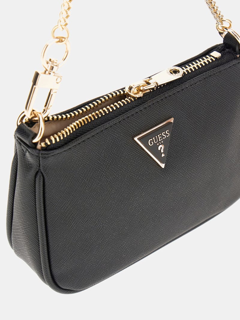 GUESS Saffiano mini pouch Women