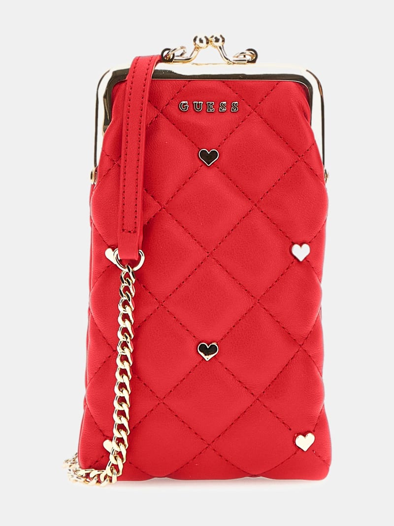 Guess red backpack 2025