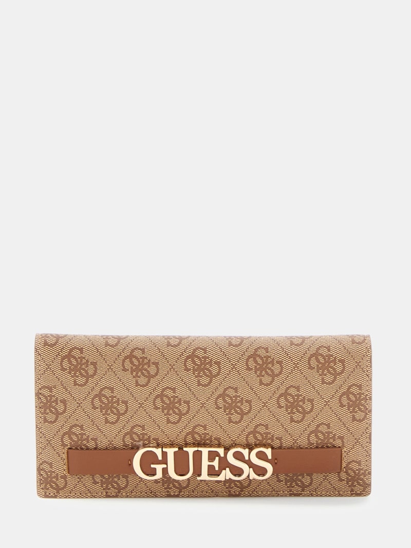 Guess Zamira 4G Logo Mini Shoulder Bag in Gray | Lyst