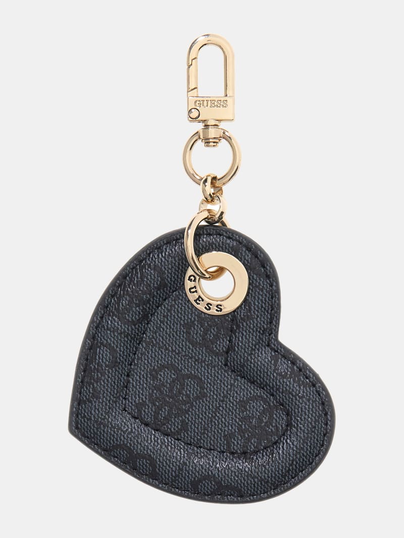 Key Chain Guess Keyring Heart 4G Logo Keychain